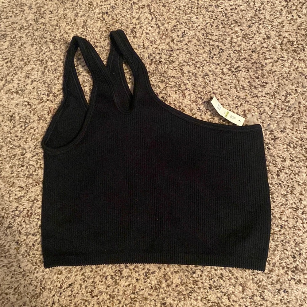 Aerie Ribbed Cutout Sports Bra
